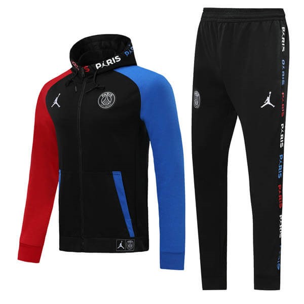 JORDAN Survetement Football Paris Saint Germain 2019-20 Noir Bleu Rouge